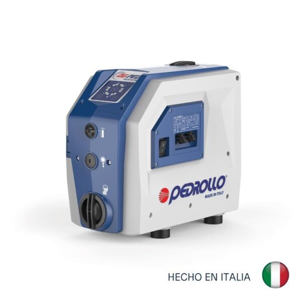 EQUIPO DE PRESURIZACION AUTOMATICO CON INVERSOR MOD. DG PED-3 DE 1 HP. 230V. 50-60HZ.