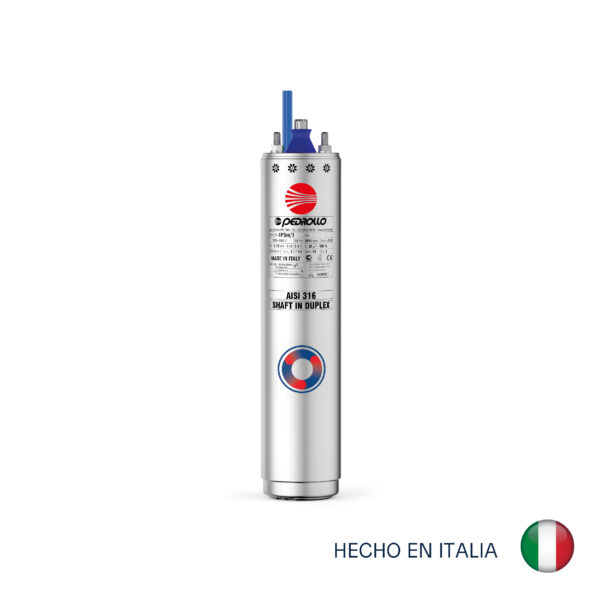 MOTOR PEDROLLO SUMERGIBLE 4" 10 h.p. 4P 10 Trifasico 220 V.