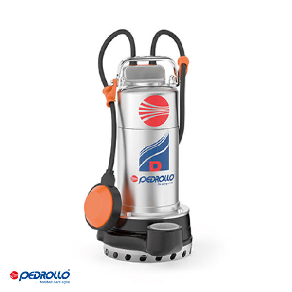 ELECTROBOMBA PEDROLLO SUMERGIBLE 1.0 h.p. Dm 10