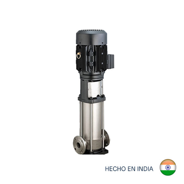 ELECTROBOMBA VERTICAL MULTIETAPICA C.R.I. MVS-010/07 2.0.HP. (1.5 KW) 220/380V. 3 ph. 11/4" x 11/4"