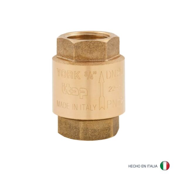 VALVULA DE RETENCION YORK 103-11/2"